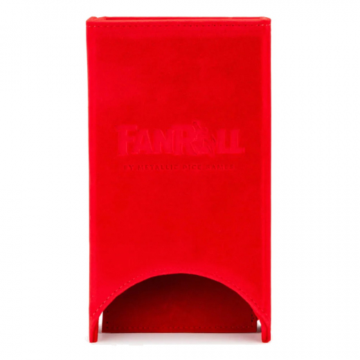 Velvet Fold Up Dice Tower - Red ryhmässä SEURAPELIT / Tarvikkeet / Nopat ja tarvikkeet @ Spelexperten (MET0541)