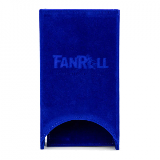 Velvet Fold Up Dice Tower - Blue ryhmässä SEURAPELIT / Tarvikkeet / Nopat ja tarvikkeet @ Spelexperten (MET0542)