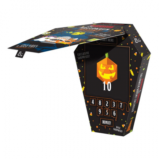 Dungeons & Dragons Halloween Haunt Advent Calendar 2025 ryhmässä SEURAPELIT / Tarvikkeet / Nopat ja tarvikkeet @ Spelexperten (MET1014)
