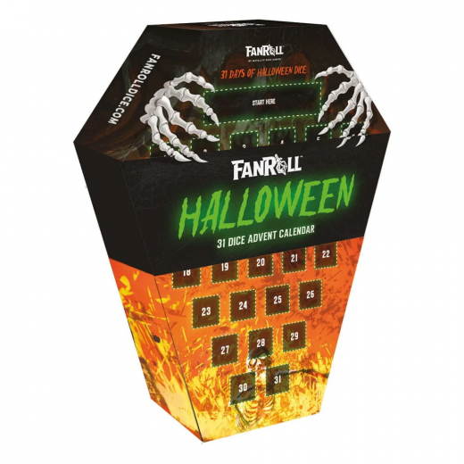 Halloween Dice Advent Calendar 2025 ryhmässä SEURAPELIT / Tarvikkeet / Nopat ja tarvikkeet @ Spelexperten (MET1015)