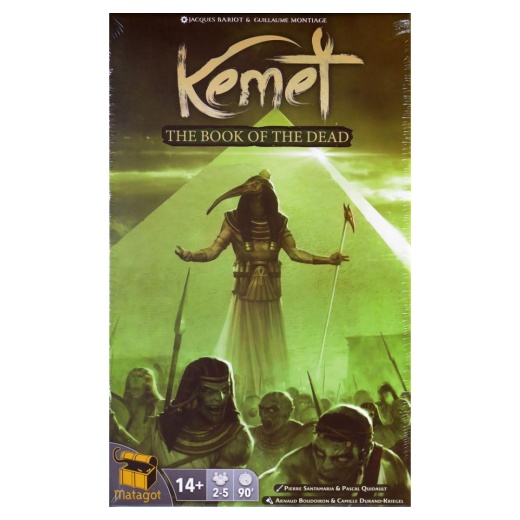Kemet: Blood and Sand - Book of the Dead (Exp.) ryhmässä SEURAPELIT / Lisäosat @ Spelexperten (MGO024875)