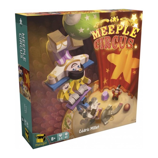 Meeple Circus ryhmässä SEURAPELIT / Perhepelit @ Spelexperten (MGOSCIR001)