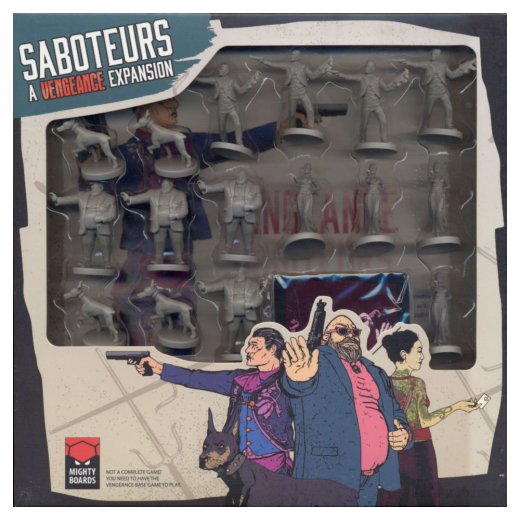 Vengeance: Saboteurs (Exp.) ryhmässä SEURAPELIT / Lisäosat @ Spelexperten (MIB1642)