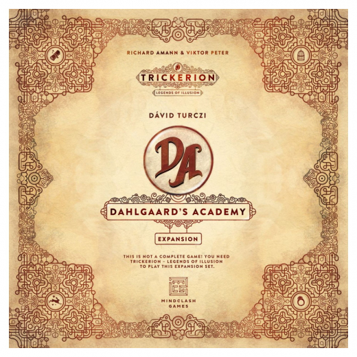 Trickerion: Legends of Illusion - Dahlgaard's Academy (Exp.) ryhmässä SEURAPELIT / Lisäosat @ Spelexperten (MINTRICK03)