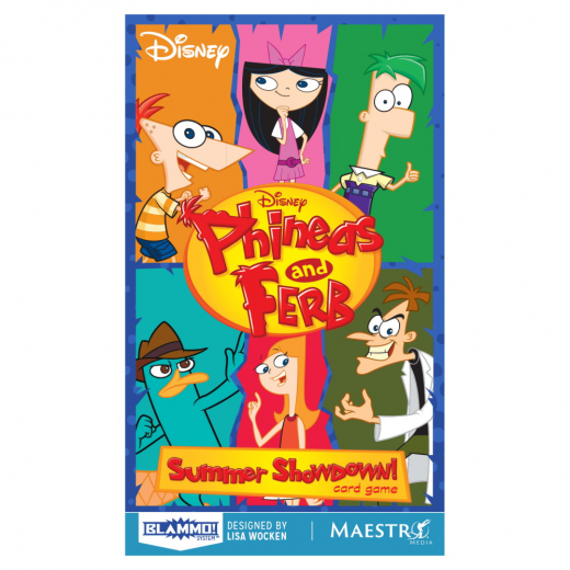 Disney's Phineas and Ferb: Summer Showdown ryhmässä SEURAPELIT / Korttipelit @ Spelexperten (MMBLAPF01)
