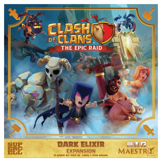 Clash of Clans: The Epic Raid - Dark Elixir (Exp.) ryhmässä SEURAPELIT / Lisäosat @ Spelexperten (MMCLASHEXP01)