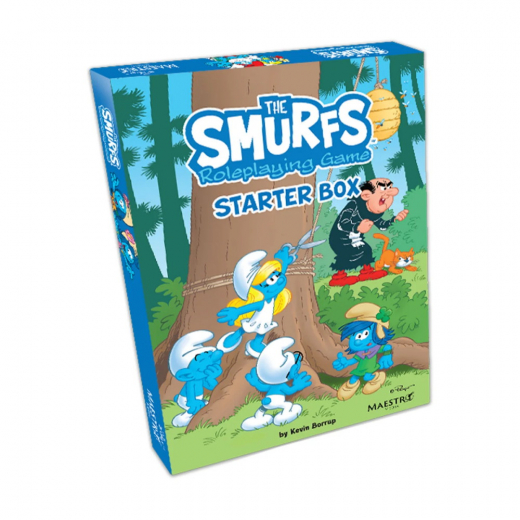 The Smurfs Roleplaying Game: Starter Box ryhmässä SEURAPELIT / Roolipelit @ Spelexperten (MMG009)