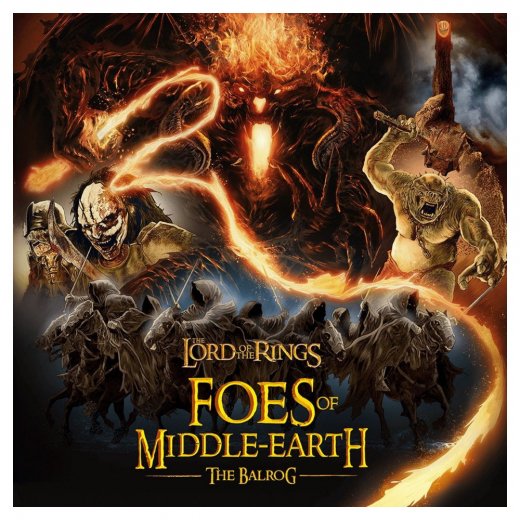 The Lord of the Rings: Foes of Middle-earth - The Balrog ryhmässä SEURAPELIT / Strategiapelit @ Spelexperten (MMGFOME01)
