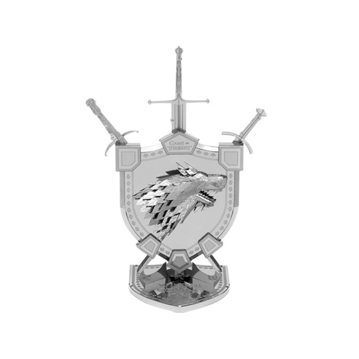 Metal Earth - Game Of Thrones House Stark Sigil ryhmässä PALAPELIT / Mallirakennus @ Spelexperten (MMSICX125)