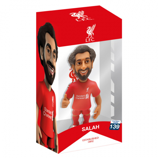 Minix - Salah, Liverpool FC - Fotball Stars 139 ryhmässä LELUT / Figuurit ja leikkisarjat @ Spelexperten (MNX11117)