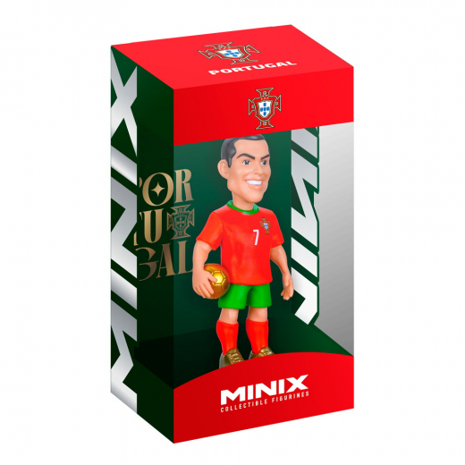 Minix - Cristiano Ronaldo, Portugal - Fotball Stars ryhmässä LELUT / Figuurit ja leikkisarjat @ Spelexperten (MNX22861)