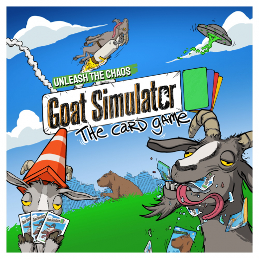 Goat Simulator: The Card Game ryhmässä SEURAPELIT / Korttipelit @ Spelexperten (MOPGSI01)