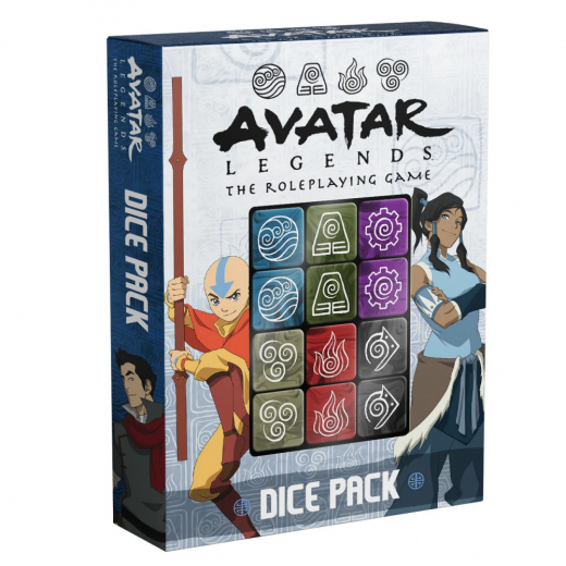 Avatar Legends RPG: Dice Pack ryhmässä SEURAPELIT / Roolipelit @ Spelexperten (MPGD03)