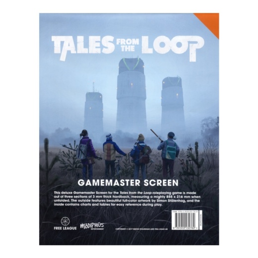 Tales From The Loop RPG - Gamemaster Screen ryhmässä SEURAPELIT / Roolipelit / Tales From the Loop @ Spelexperten (MUH050646)
