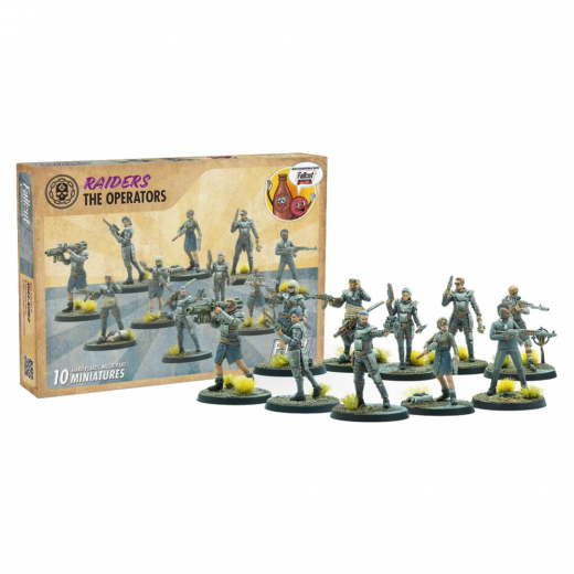 Fallout Miniatures: Raiders - The Operators (Exp.) ryhmässä SEURAPELIT / Lisäosat @ Spelexperten (MUH107002)