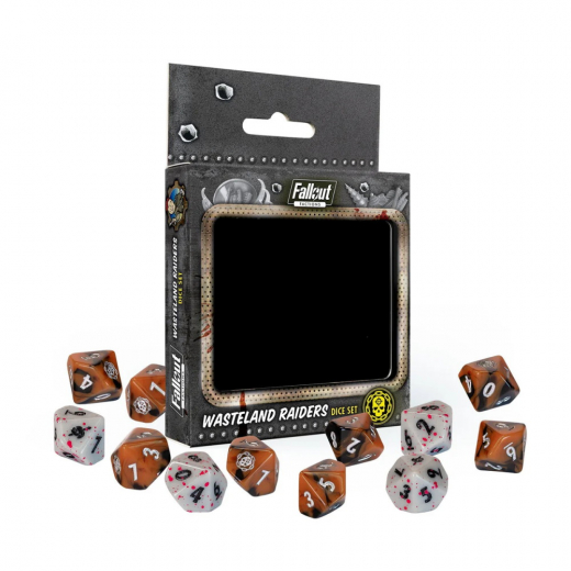 Fallout Factions: Dice Set - Wasteland Raiders ryhmässä SEURAPELIT / Tarvikkeet / Nopat ja tarvikkeet @ Spelexperten (MUH107020)