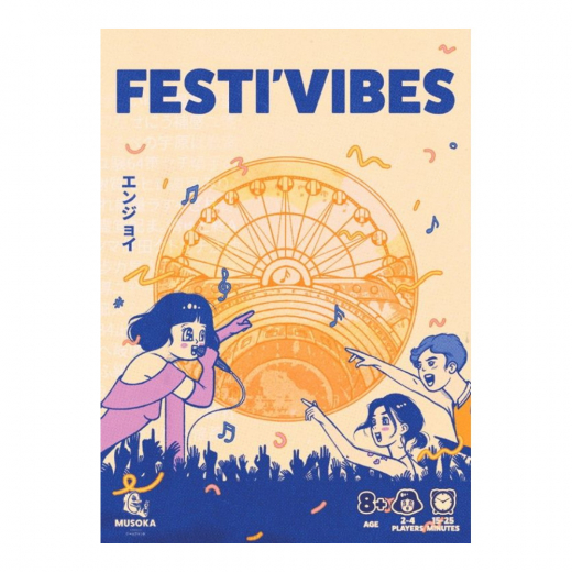 Festi'vibes ryhmässä SEURAPELIT / Korttipelit @ Spelexperten (MUS002)