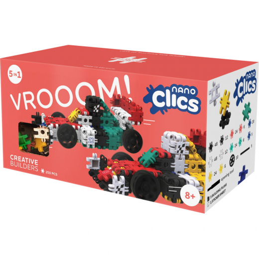Nano Clics - Creative Bilders - 250pcs ryhmässä LELUT / Rakennuspalikat / Clics @ Spelexperten (NC002)