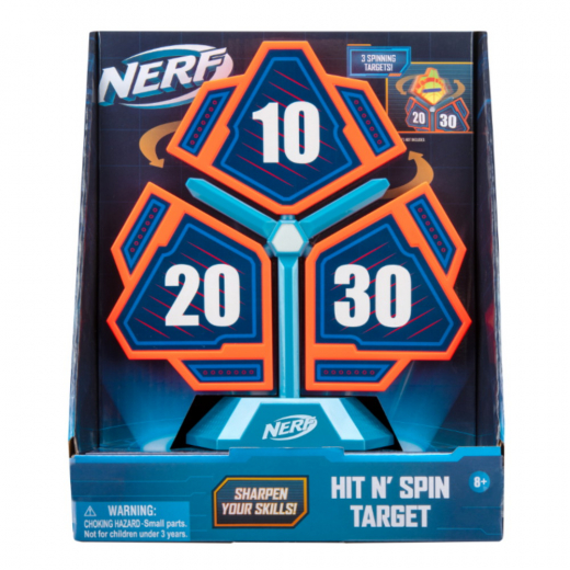 Nerf Elite - Hit N' Spin Target ryhmässä LELUT / Blasters @ Spelexperten (NER0320)