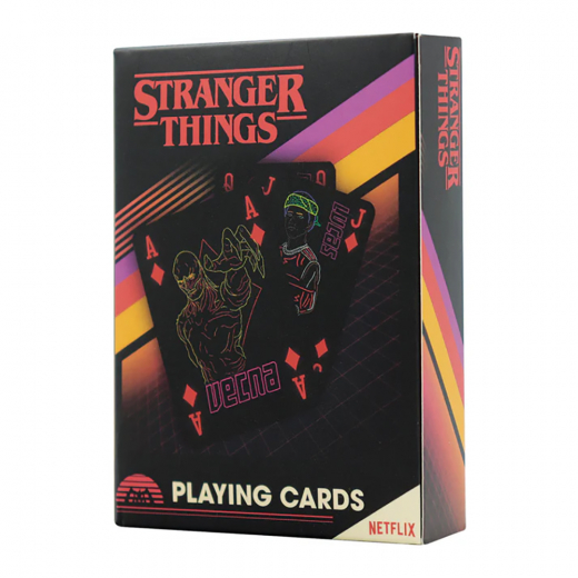 Stranger Things Playing Cards ryhmässä LELUT / Collectibles / Stranger Things collectables @ Spelexperten (NFX-ST21)