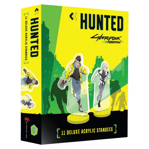 Cyberpunk: Edgerunners - Hunted: 11 Deluxe Acrylic Standees (Exp.) ryhmässä SEURAPELIT / Tarvikkeet / Muut @ Spelexperten (NLGCP02)
