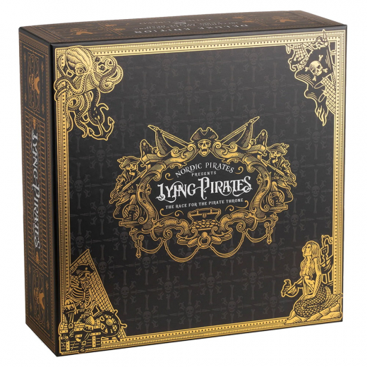 Lying Pirates: The Race for the Pirate Throne - Deluxe Edition ryhmässä SEURAPELIT / Strategiapelit @ Spelexperten (NPGLPGFBB01EN)