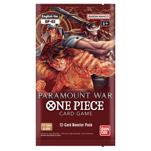One Piece Card Game: Paramount War Booster ryhmässä  @ Spelexperten (OPCG02)