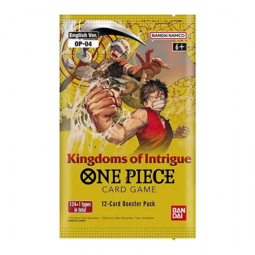 One Piece Card Game: Kingdoms of Intrigue Booster ryhmässä SEURAPELIT / Korttipelit @ Spelexperten (OPCG04)