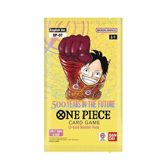 One Piece Card Game: 500 Years in the Future Booster Pack ryhmässä SEURAPELIT / Korttipelit @ Spelexperten (OPCG07-BOS)