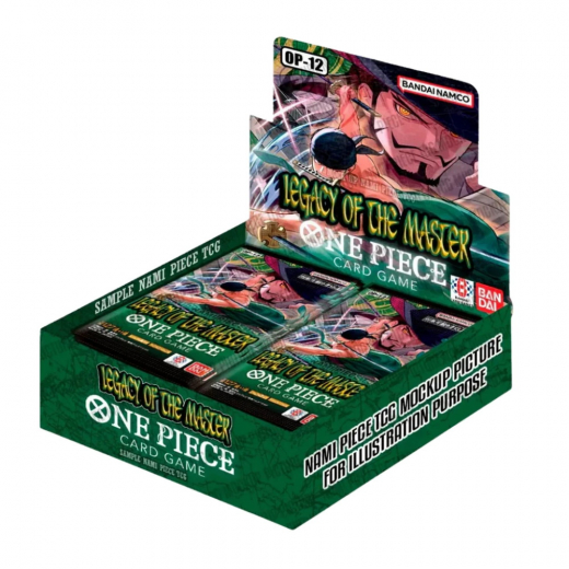 One Piece Card Game: Legacy of the Master Booster Display OP12 ryhmässä SEURAPELIT / Korttipelit @ Spelexperten (OPCG12-DIS)