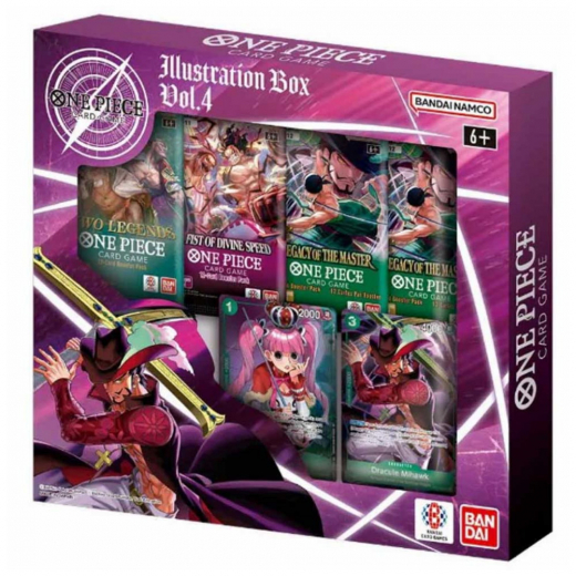 One Piece Card Game: Illustration Box Vol. 4 IB-04 ryhmässä SEURAPELIT / Korttipelit @ Spelexperten (OPCGIB04)