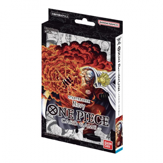 One Piece Card Game: Navy Starter Deck ryhmässä SEURAPELIT / Korttipelit @ Spelexperten (OPCGST06)