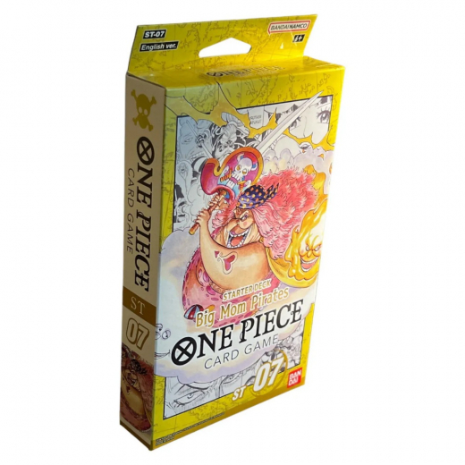 One Piece Card Game: Big Mom Pirates Starter Deck ryhmässä SEURAPELIT / Korttipelit @ Spelexperten (OPCGST07)