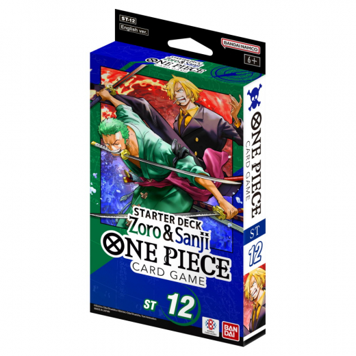 One Piece Card Game: Zoro & Sanji Starter Deck ryhmässä  @ Spelexperten (OPCGST12)