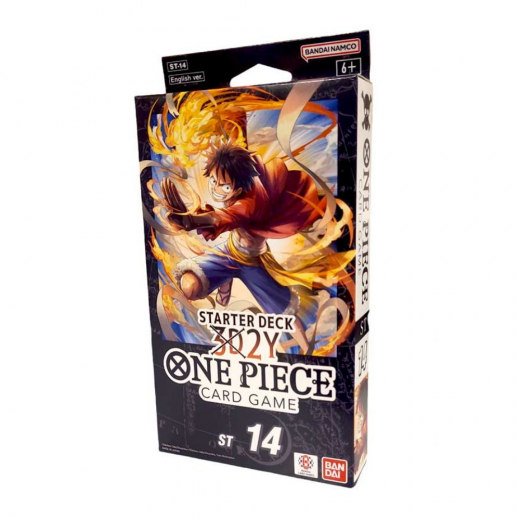 One Piece Card Game: 3D2Y Starter Deck ST-14 ryhmässä SEURAPELIT / Korttipelit @ Spelexperten (OPCGST14)