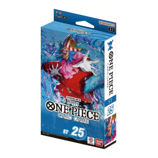 One Piece Card Game: Buggy - Blue Starter Deck ST-25 ryhmässä @ Spelexperten (OPCGST25)