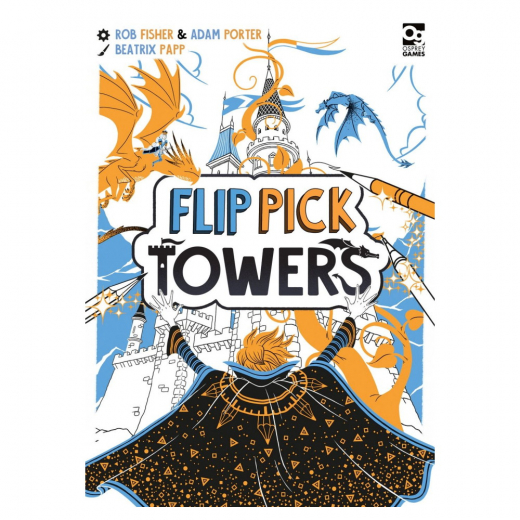Flip Pick Towers ryhmässä SEURAPELIT / Korttipelit @ Spelexperten (OSG86988)