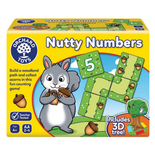 Nutty Numbers ryhmässä SEURAPELIT / Lastenpelit @ Spelexperten (OT-121)