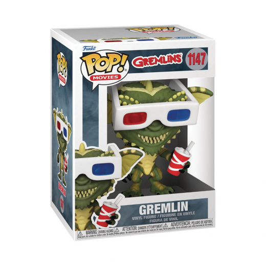 Funko POP! Gremlins-Gremlin with 3D Glasses #1147 ryhmässä LELUT / Figuurit ja leikkisarjat / Funko POP! @ Spelexperten (P-49831)