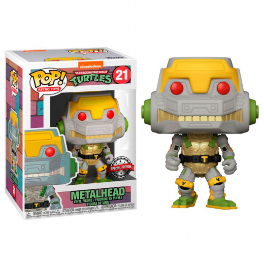 Funko POP! Exclusive TMNT Metalhead #21 ryhmässä LELUT / Figuurit ja leikkisarjat / Funko POP! @ Spelexperten (P-52245)