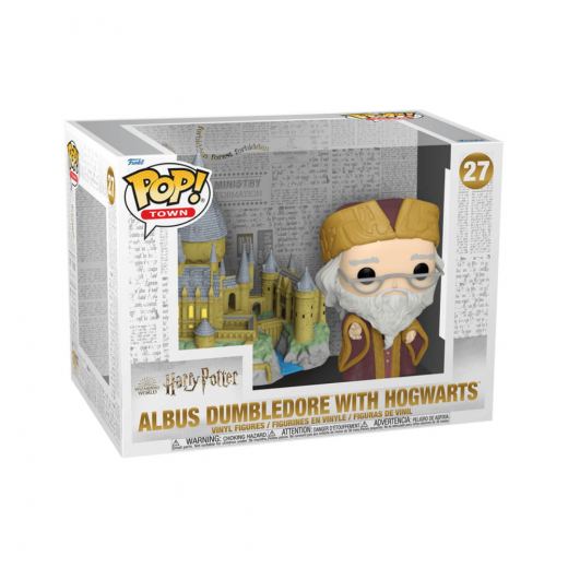 Funko POP! Albus Dumbledore with Hogwarts #27 ryhmässä LELUT / Figuurit ja leikkisarjat / Funko POP! @ Spelexperten (P-57369)