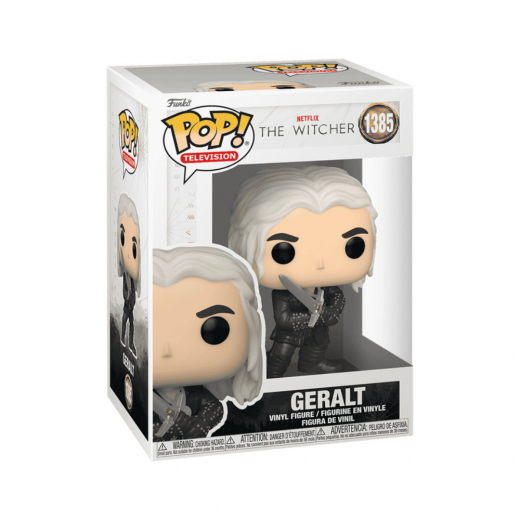 Funko POP! Witcher Geralt #1385 ryhmässä LELUT / Figuurit ja leikkisarjat / Funko POP! @ Spelexperten (P-74246)