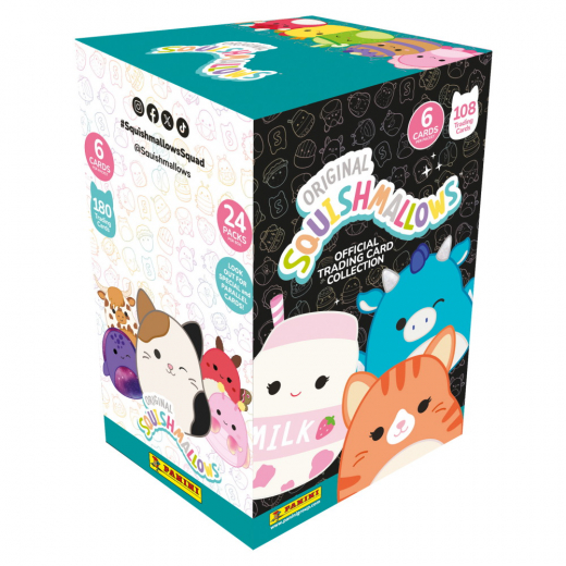 Squishmallows Trading Card Booster Display ryhmässä LELUT / Collectibles @ Spelexperten (PAN0942-DIS)