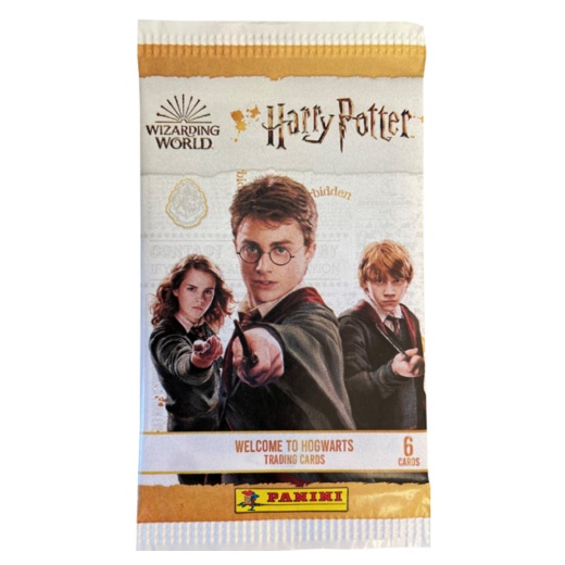 Harry Potter - Welcome to Hogwarts - Trading Cards Booster ryhmässä  @ Spelexperten (PAN1418)