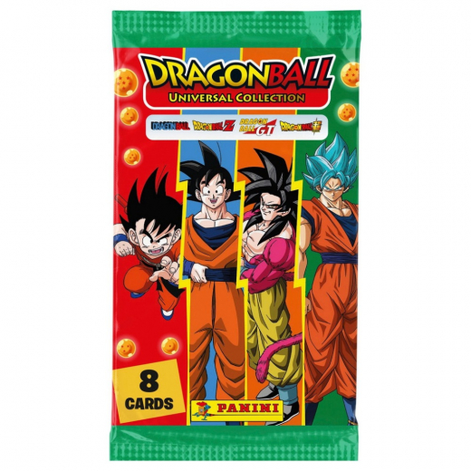 Dragonball - Universal Collection - Trading Card Booster Pack ryhmässä SEURAPELIT / Korttipelit @ Spelexperten (PAN1894)