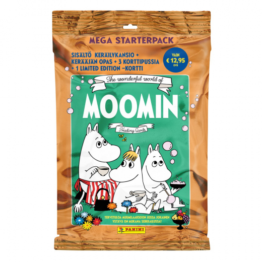 The Wonderful World of Moomin Collectible Cards Starter Pack ryhmässä LELUT / Keräilykortit @ Spelexperten (PAN2579)