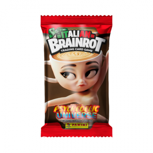 Skifidol Italian Brainrot Trading Card Game - Booster Pack ryhmässä SEURAPELIT / Keräilykortit @ Spelexperten (PAN3037)