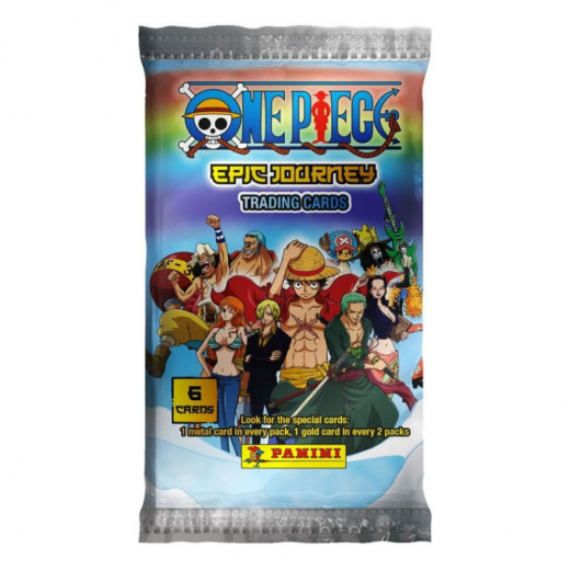 One Piece - Epic Journey - Trading Cards Booster Pack ryhmässä SEURAPELIT / Korttipelit @ Spelexperten (PAN3073)