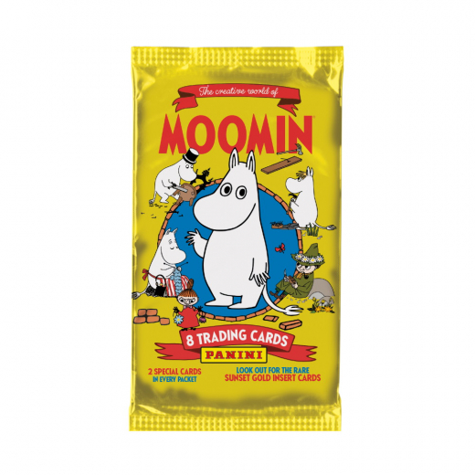 The Creative World of Moomin Collectible Cards Booster Pack ryhmässä SEURAPELIT / Keräilykortit @ Spelexperten (PAN3735-BOS)