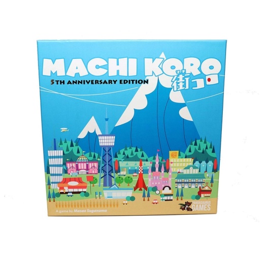 Machi Koro - 5th Anniversary Ed. ryhmässä SEURAPELIT / Korttipelit @ Spelexperten (PAND201821)